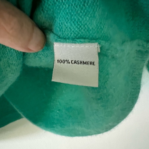 Green Cashmere Sweater 38” chest - Picture 4 of 4